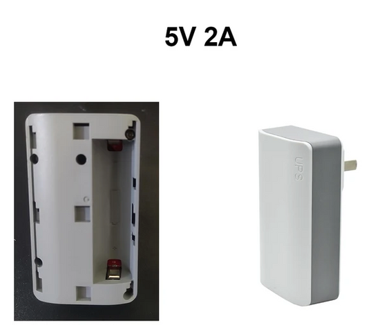 Add backup battery power for power outages